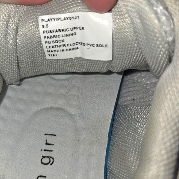 Madden Girl Women's Fashion Laceup Sneakers Silver Size 9.5 - Picture 8 of 8